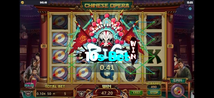 10s Bet casino presented on mobile device in Pakistan with slots and live games